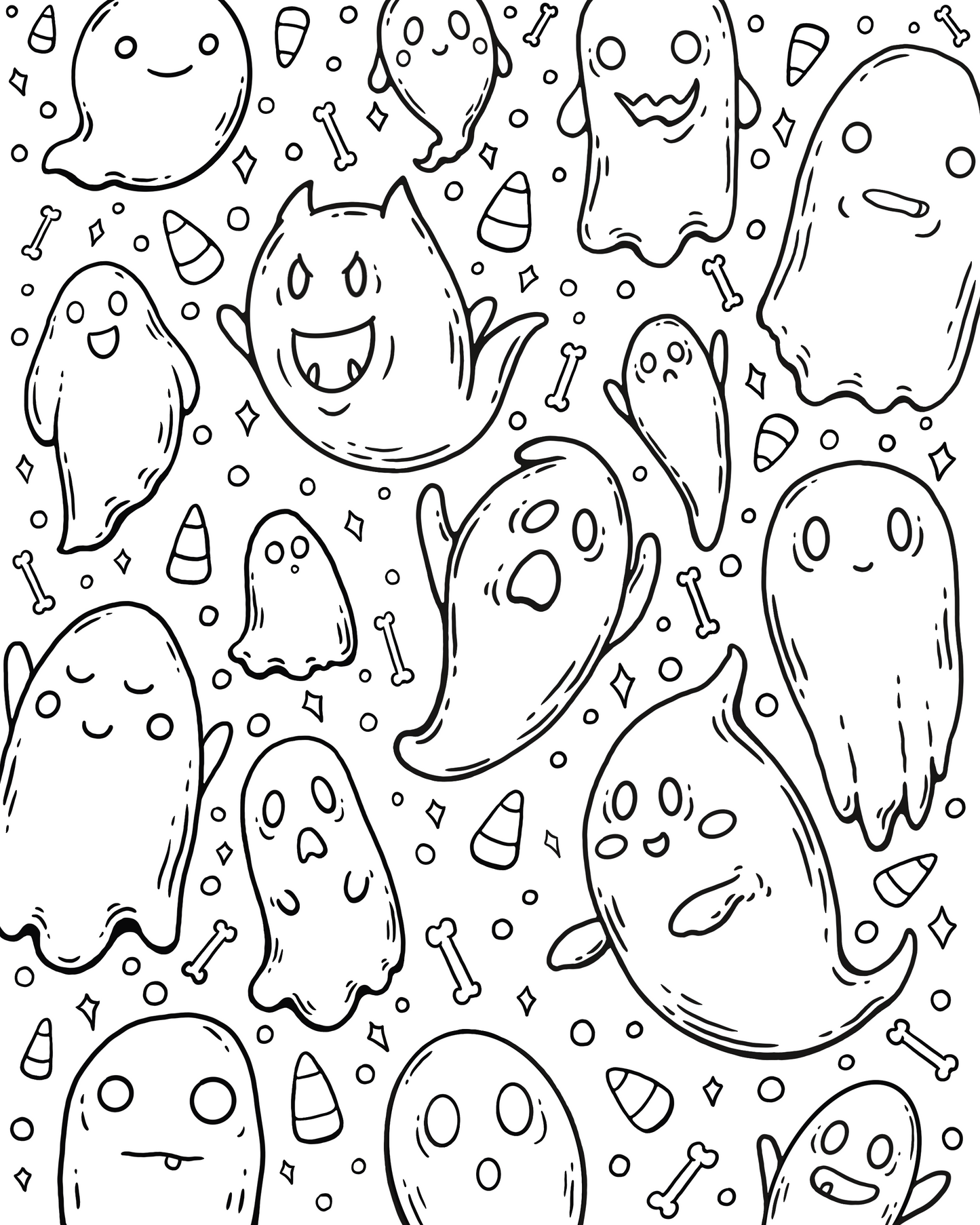 Autumn Coloring Book