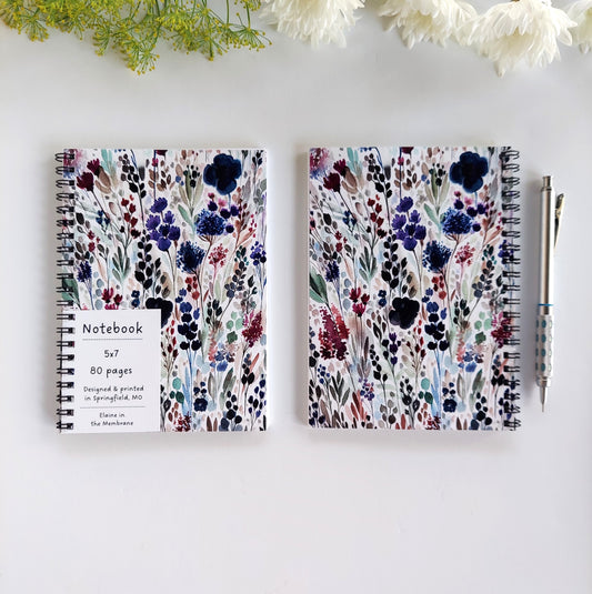 5x7 Notebook | Dusk Meadow