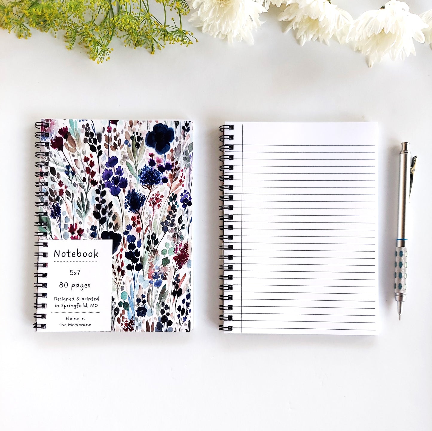 5x7 Notebook | Dusk Meadow