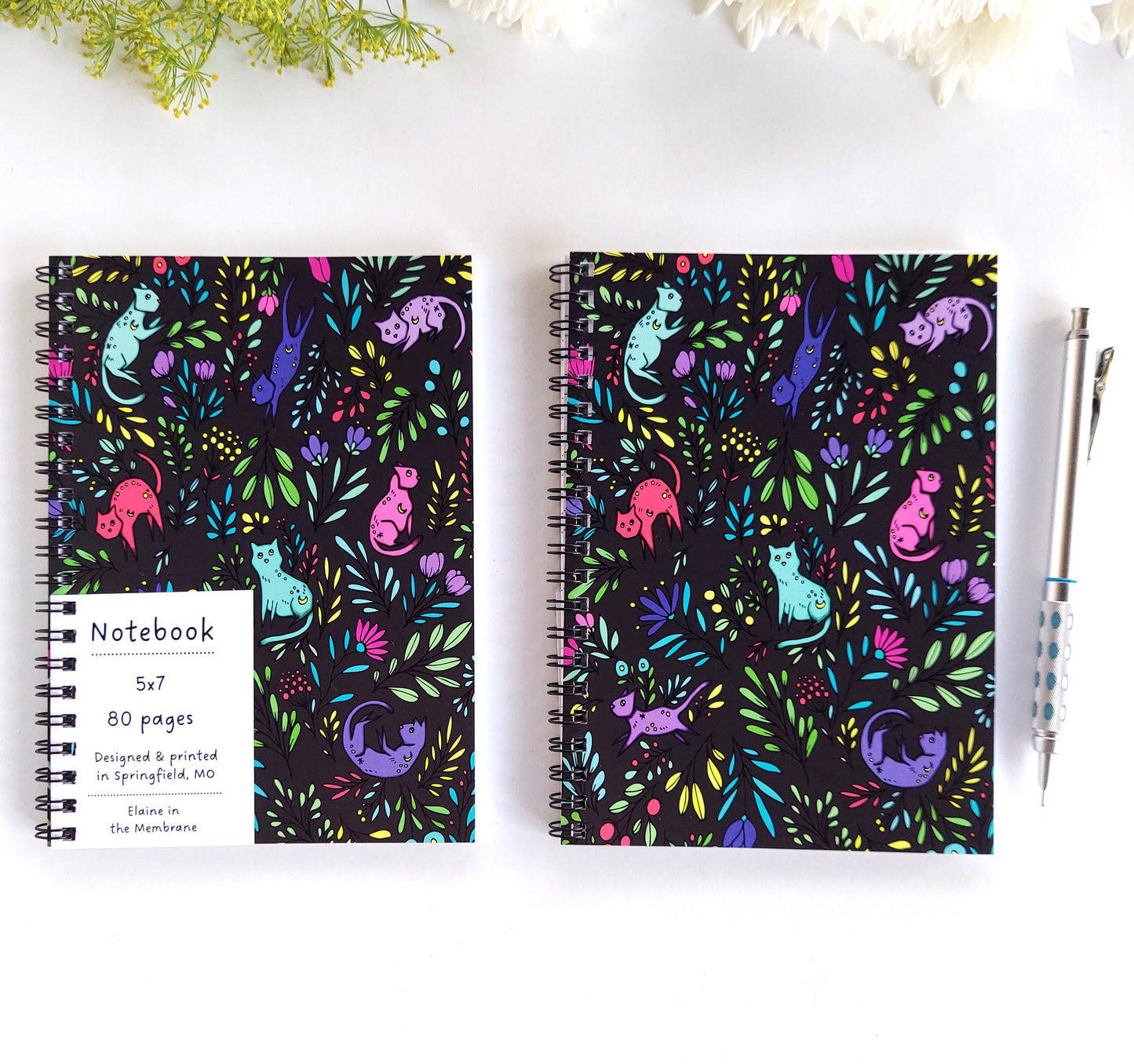 5x7 Notebook | Dreamy Kitties