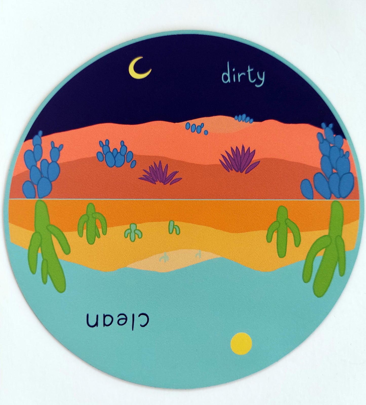 Dishwasher Magnet - Desert