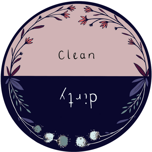 Dishwasher Magnet | Navy/Pink