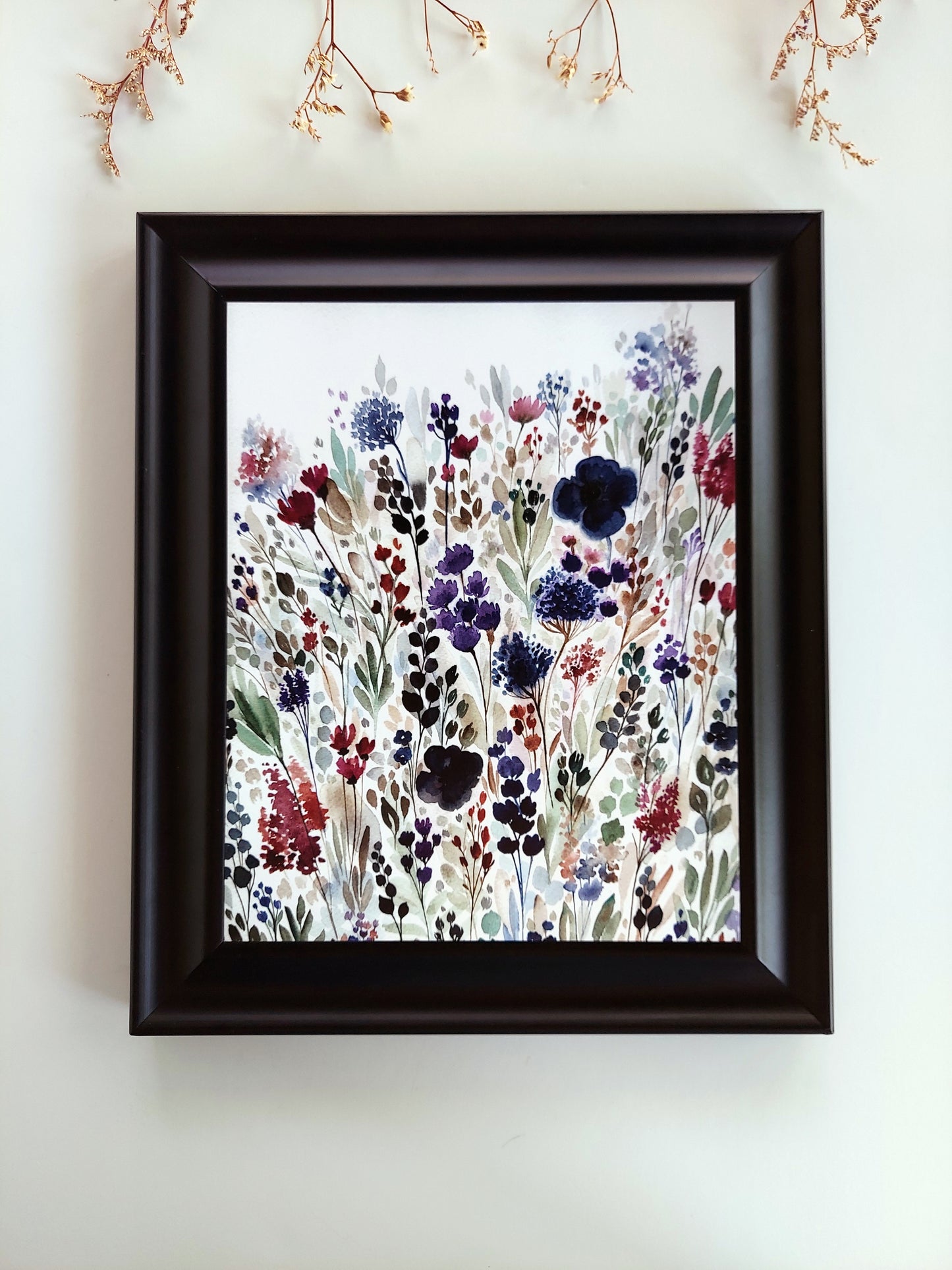 Art print | "Dusk Meadow" | Watercolor