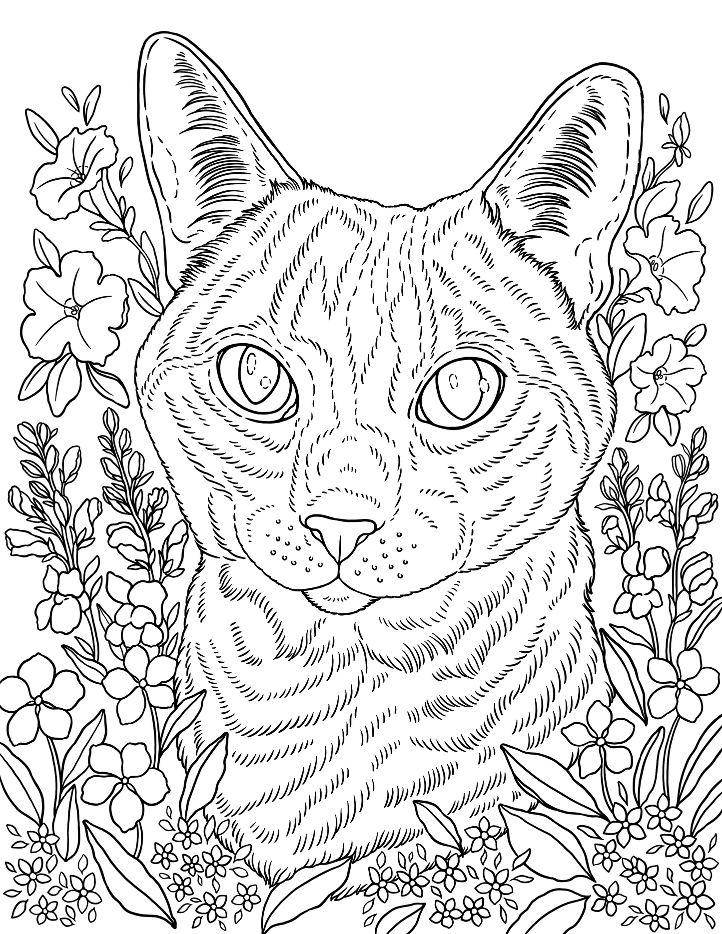 Dog & Cat Coloring Book