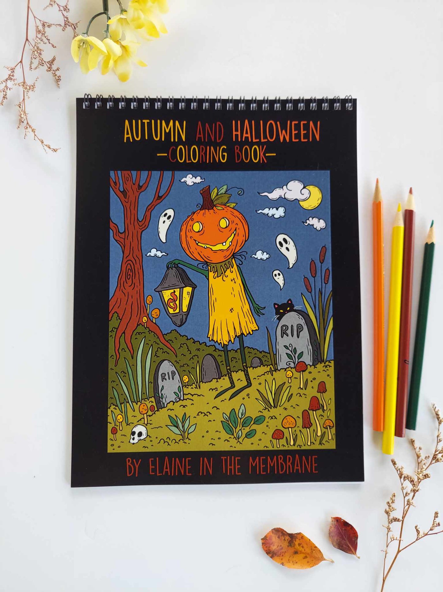 Halloween Coloring Book