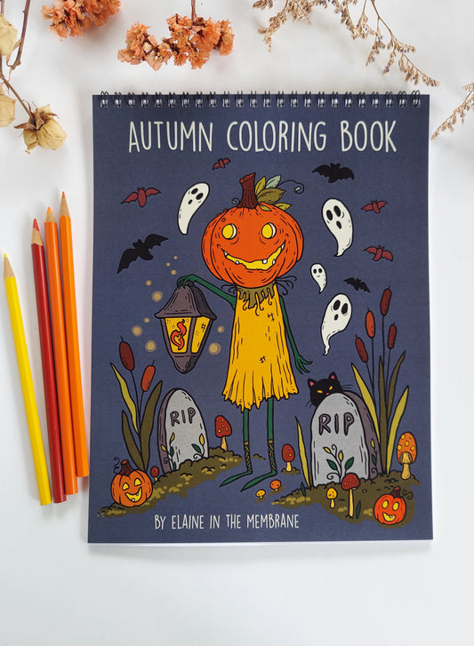 Autumn Coloring Book