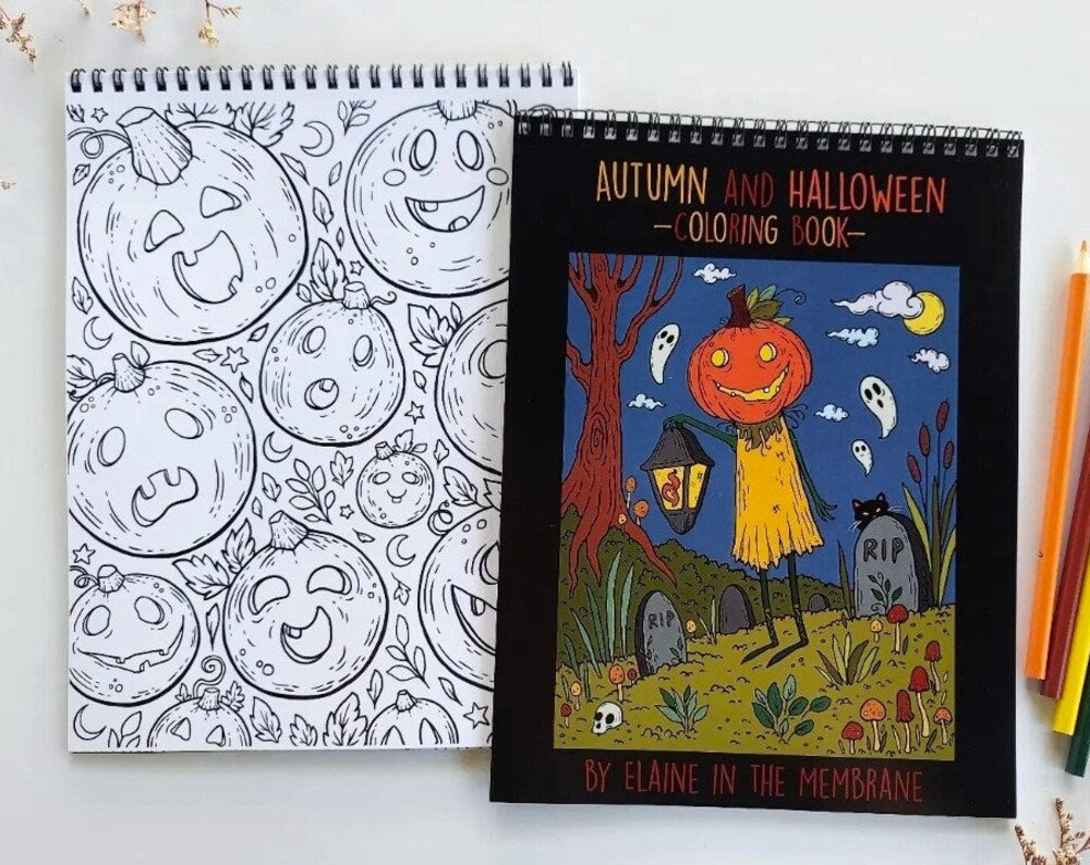 Halloween Coloring Book